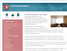 Tablet Screenshot of neurologie-krankheiten.de